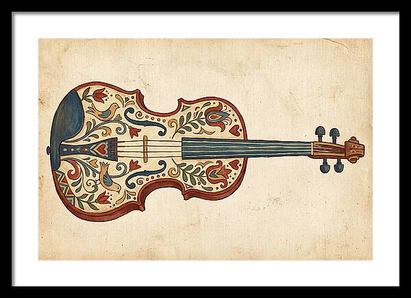 Folk Art Violin