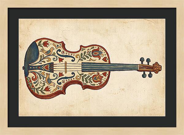 Folk Art Violin