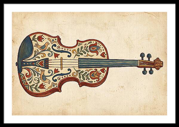 Folk Art Violin
