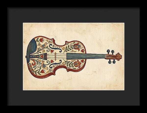 Folk Art Violin