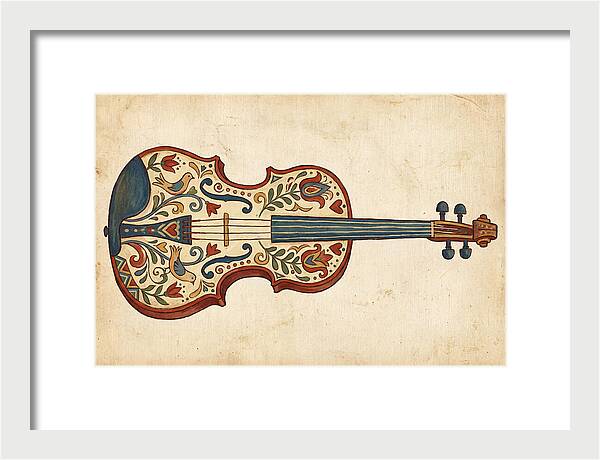Folk Art Violin