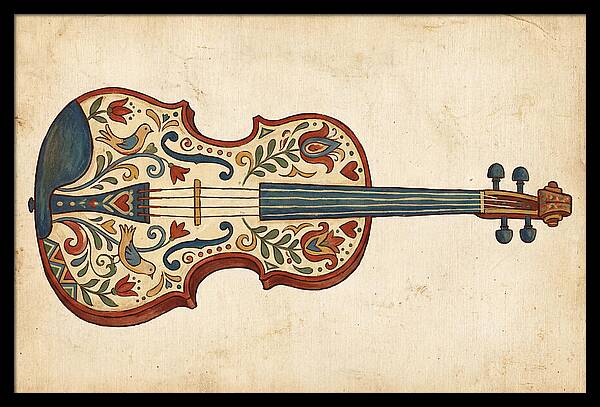 Folk Art Violin