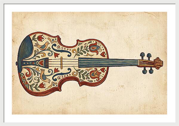 Folk Art Violin