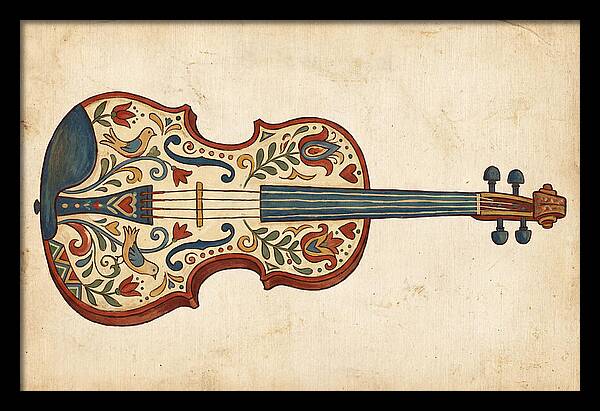 Folk Art Violin