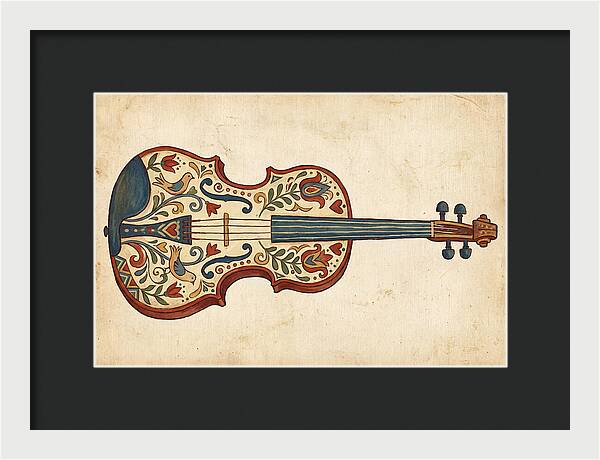 Folk Art Violin