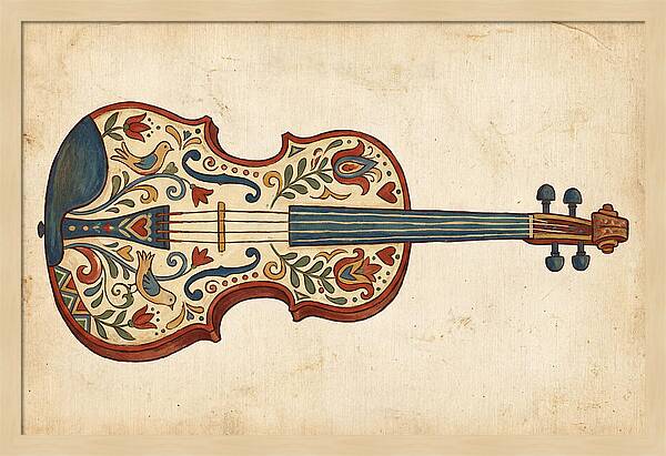 Folk Art Violin