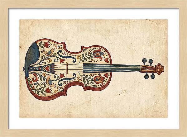 Folk Art Violin