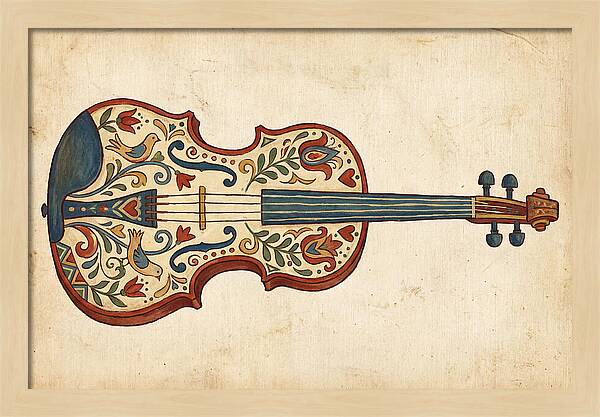 Folk Art Violin