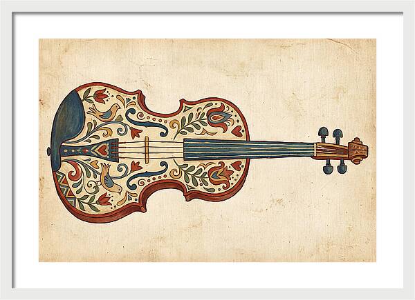 Folk Art Violin
