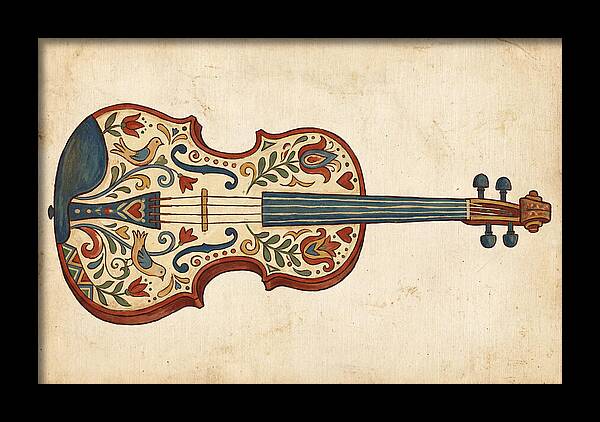 Folk Art Violin