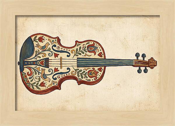 Folk Art Violin