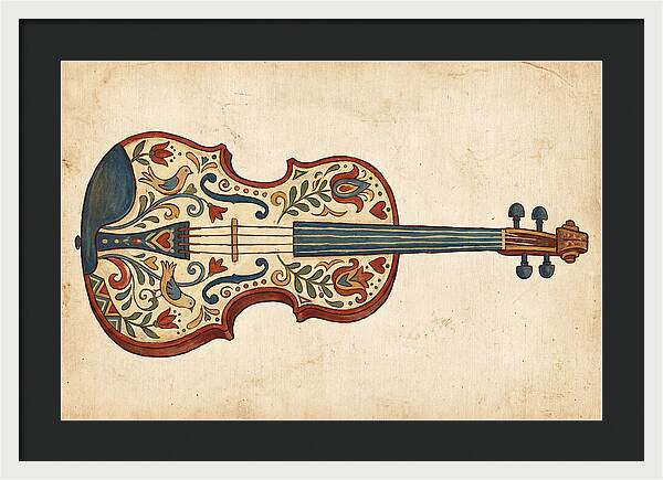 Folk Art Violin