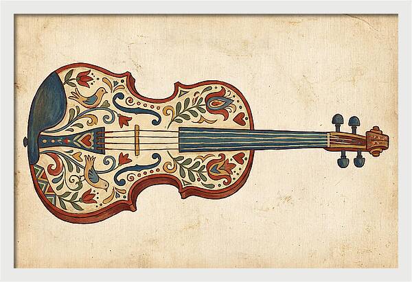 Folk Art Violin
