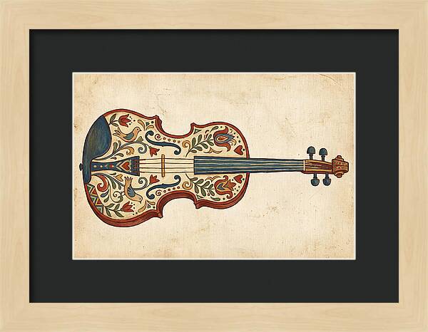Folk Art Violin