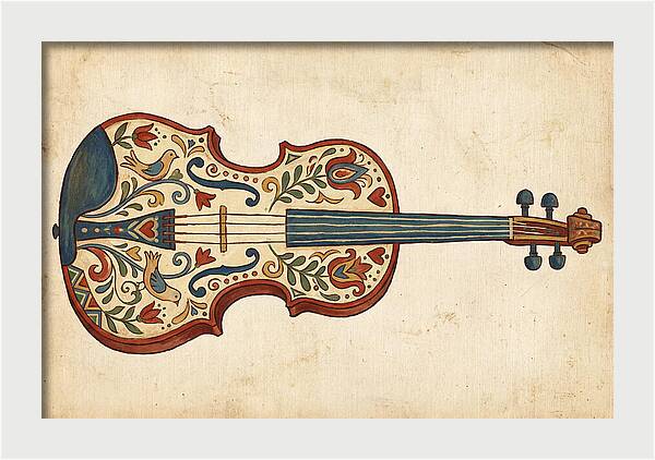 Folk Art Violin