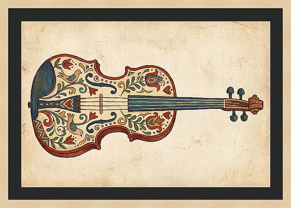 Folk Art Violin
