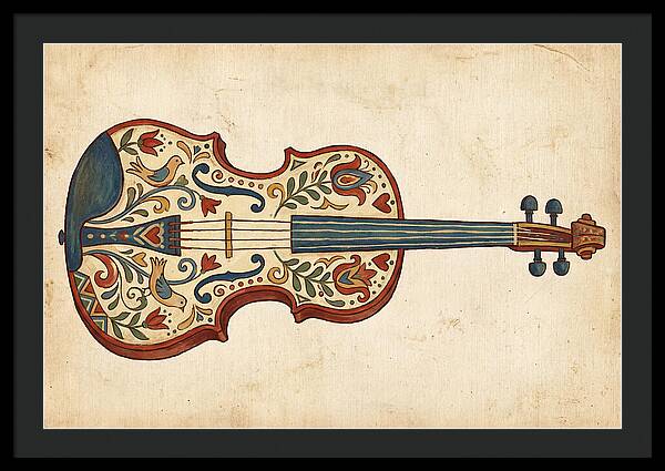 Folk Art Violin
