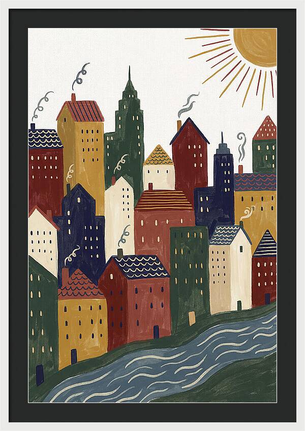 Folk City Skyline