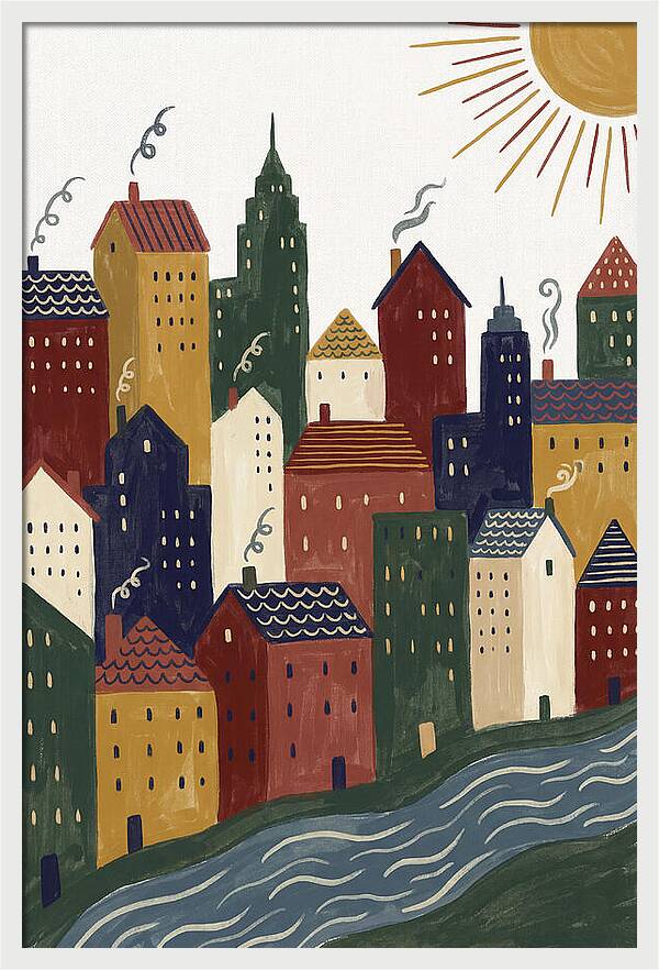 Folk City Skyline