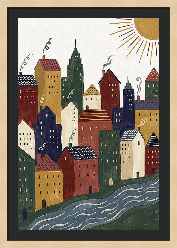 Folk City Skyline