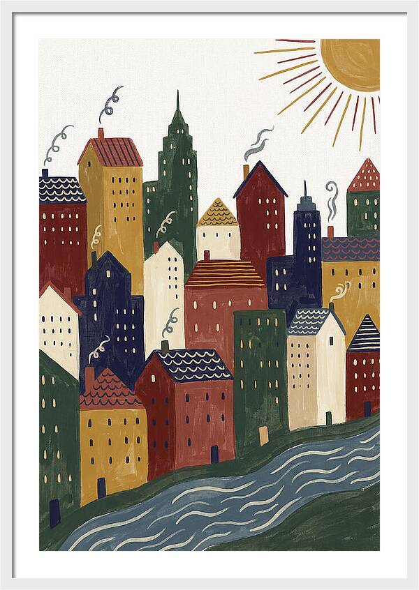 Folk City Skyline