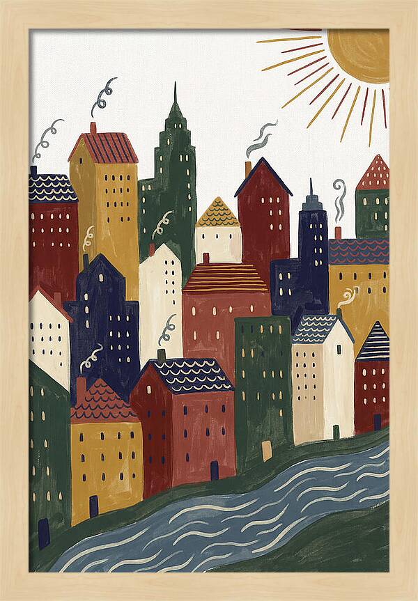 Folk City Skyline