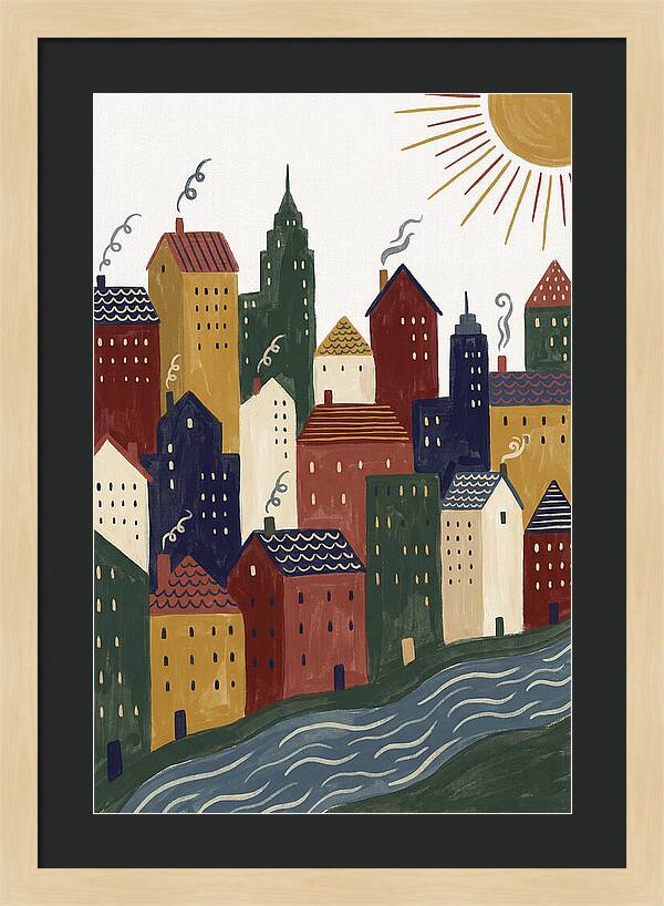 Folk City Skyline