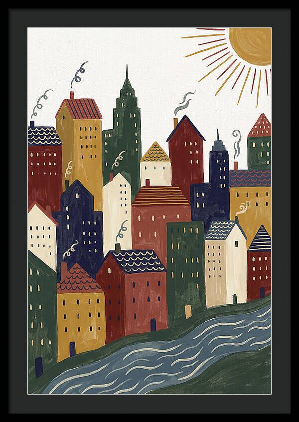Folk City Skyline