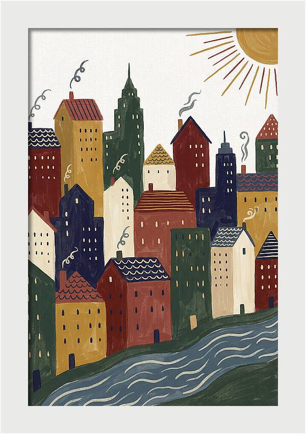 Folk City Skyline
