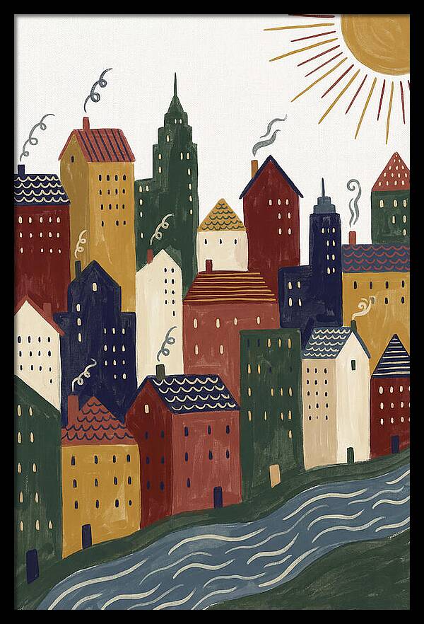 Folk City Skyline