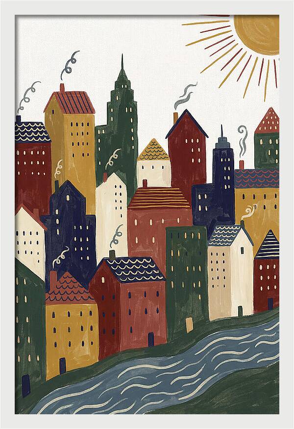 Folk City Skyline