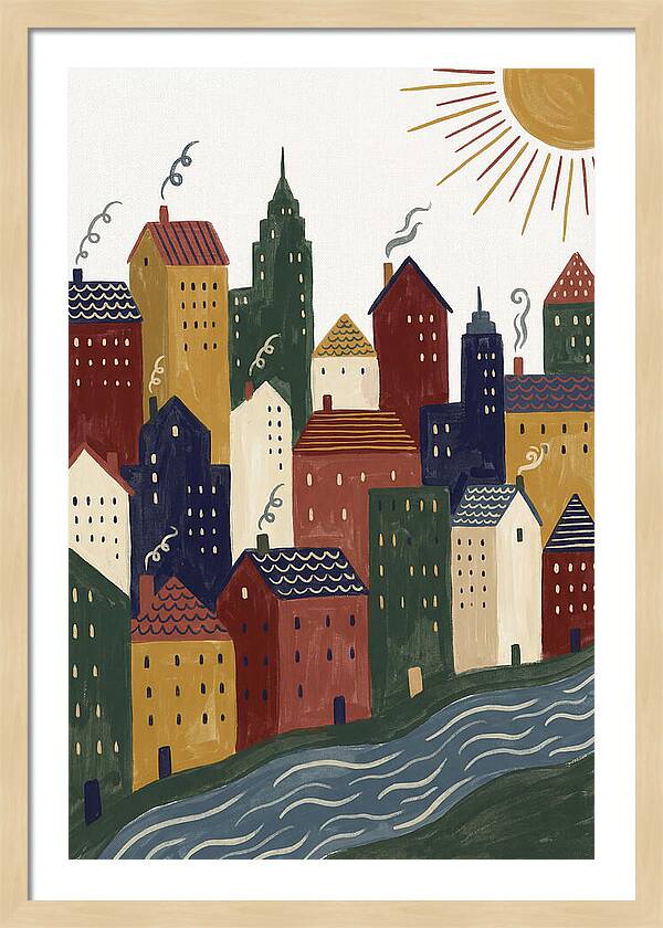Folk City Skyline