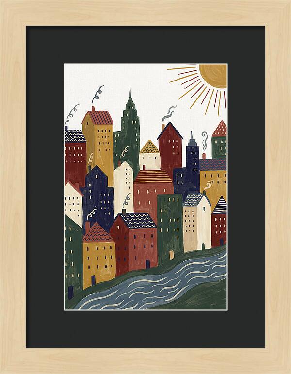 Folk City Skyline