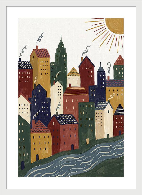 Folk City Skyline
