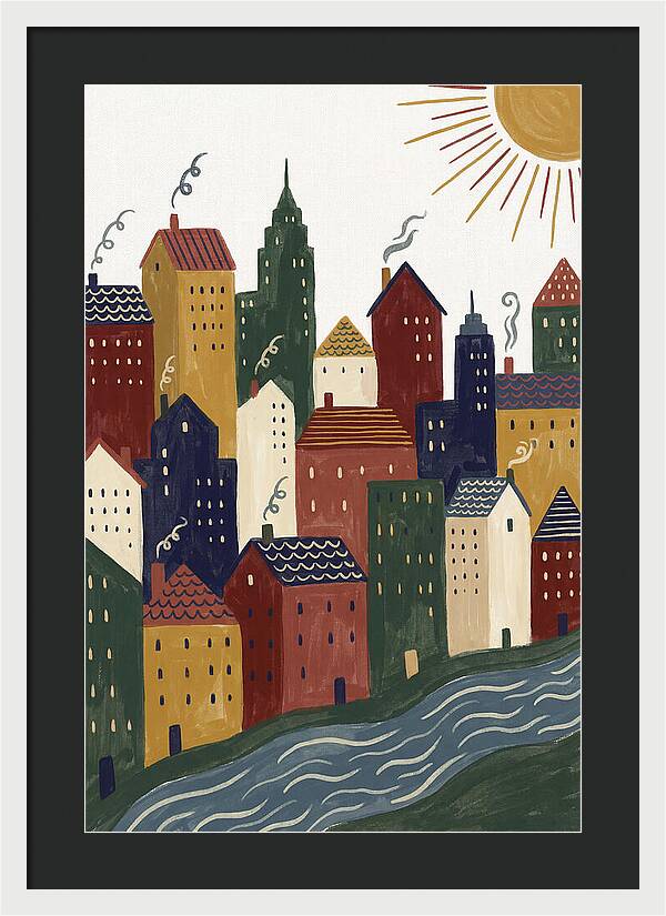 Folk City Skyline