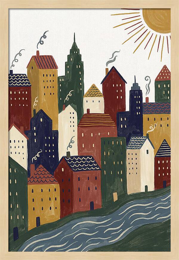 Folk City Skyline