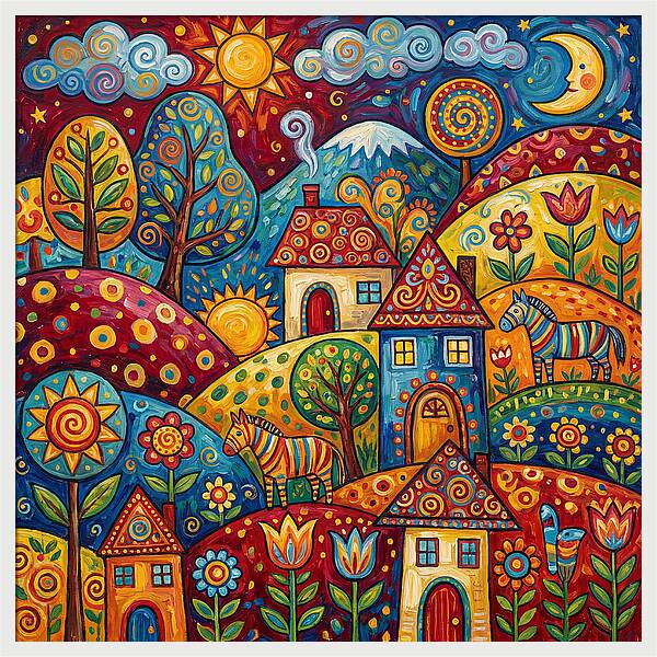 Folk Landscape Dreamscape