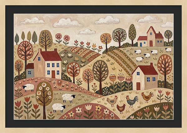 Folk Landscape Harmony