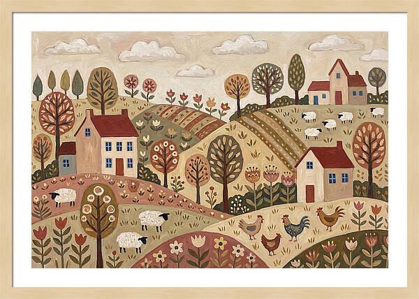 Folk Landscape Harmony