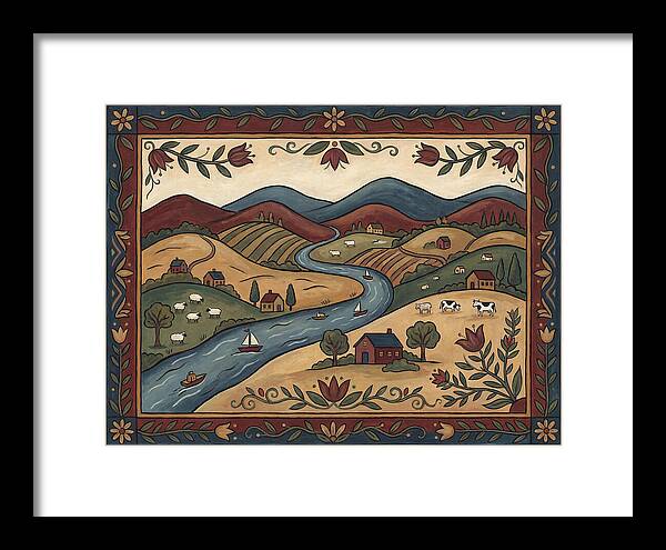 Folk Landscape Map