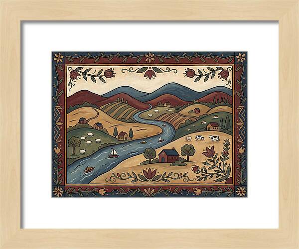 Folk Landscape Map