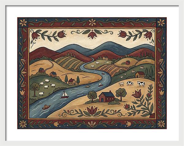Folk Landscape Map
