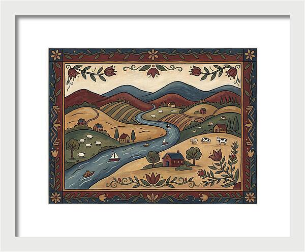 Folk Landscape Map