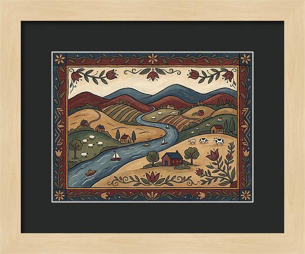 Folk Landscape Map