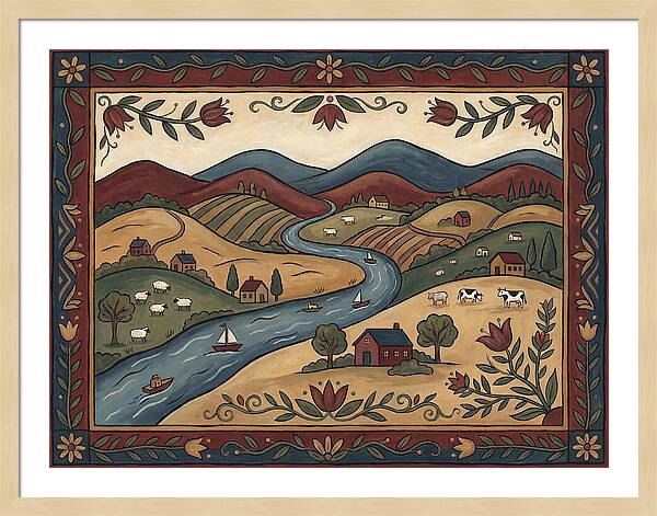 Folk Landscape Map