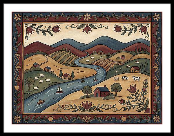 Folk Landscape Map