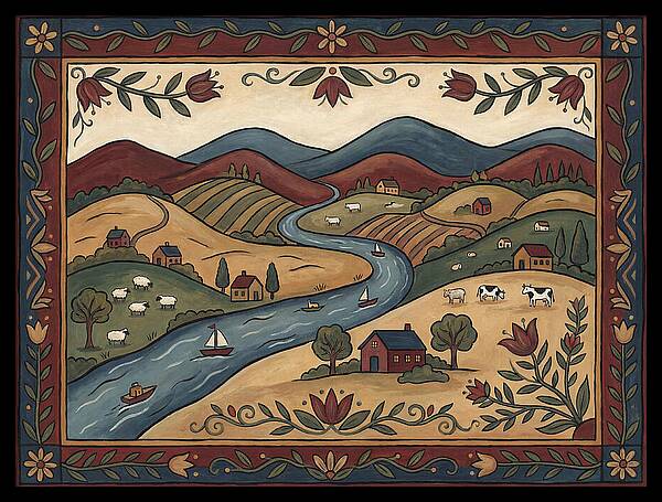 Folk Landscape Map