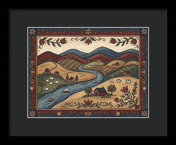 Folk Landscape Map