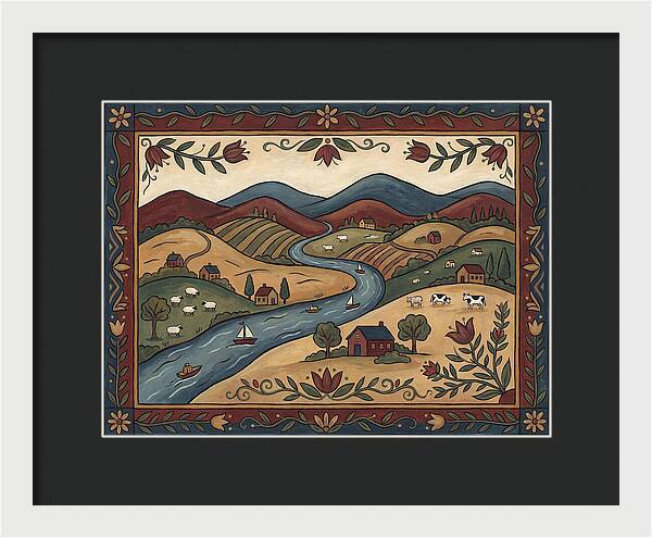 Folk Landscape Map