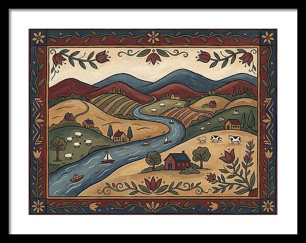Folk Landscape Map